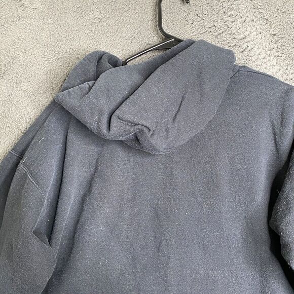 Vintage Y2K Thrasher Magazine Hoodie Adult M Spellout Distressed Grunge - Picture 13 of 15